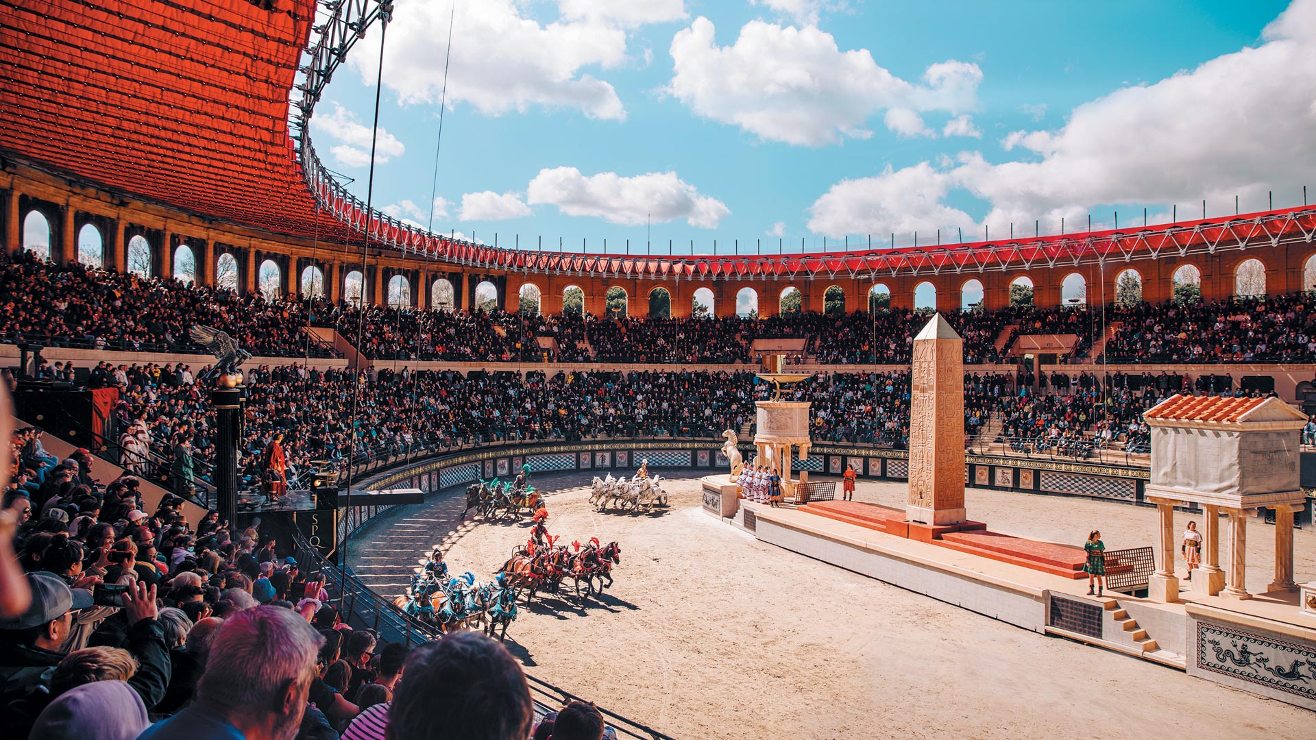 camping puy du fou arène